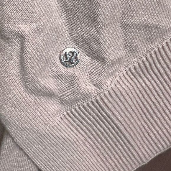 Lululemon Free to Coast Wrap in Cream/Blush Color - One Size. Beautiful & Cozy! - Picture 4 of 8